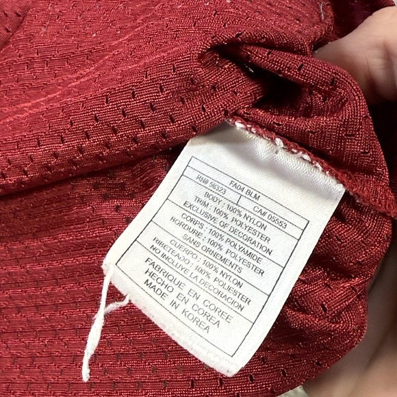 Nike Alabama Crimson Tide Jersey Mens Large Red Football #12 Team Mesh READ - Picture 8 of 10